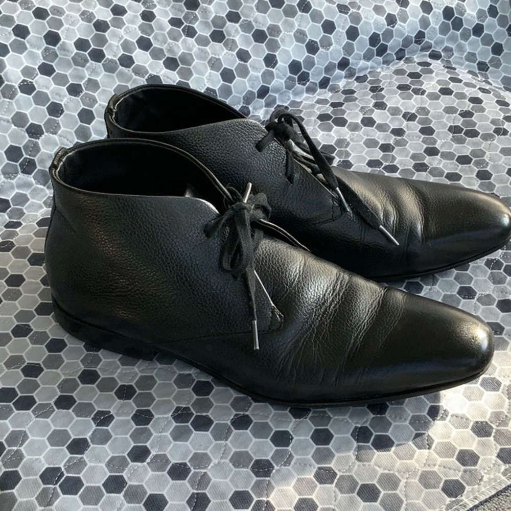 Calvin Klein Black Mid Boot